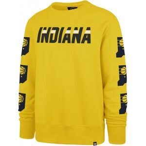 47 Brand Indiana Pacers 2021-22 City Edition Gold Crewneck Sweatshirt Men’s NBA